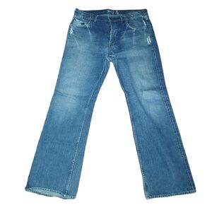 575 Jeans 36 100% Cotton Denim Blue Distressed 90s Y2K Cottagecore Pants